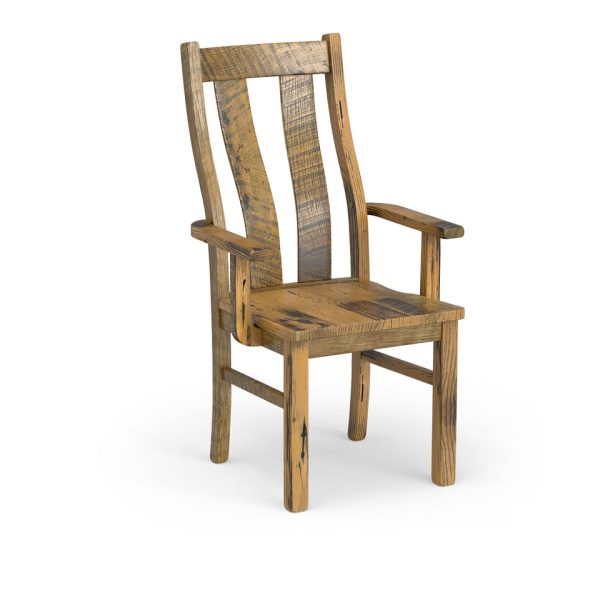Simply Amish L-ECHAY-01A-R2 Haywood Arm Chair