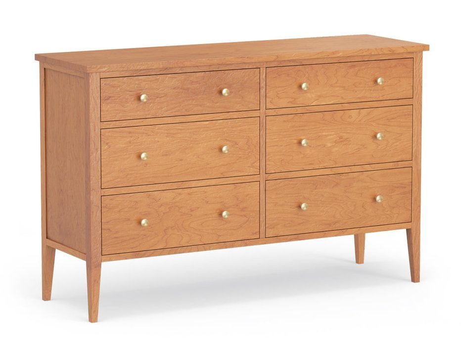 Simply Amish SSHAE-08F2 Harper 6-Drawer Chest
