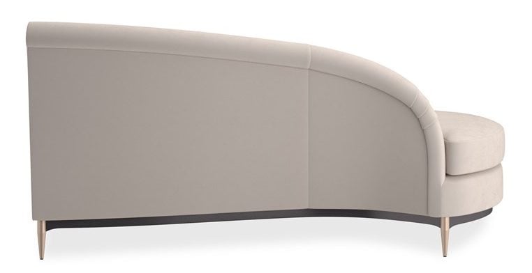 Caracole Furniture UPH-424-LH1-E Three's Company LAF Chaise Caracole Furniture UPH-424-LH1-E Three's Company LAF Chaise