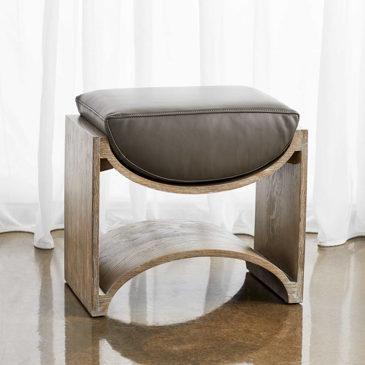 Revelation by Uttermost R23671 Cradle Bench Weathered Oak Revelation by Uttermost R23671 Cradle Bench Weathered Oak