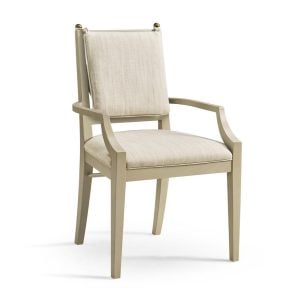 Jonathan Charles 496210-PEW-AC Orion Arm Chair
