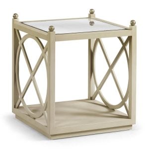Jonathan Charles 496211-PEW Orion End Table