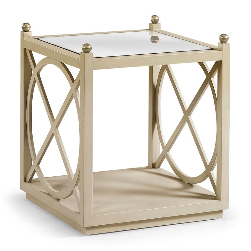 Jonathan Charles 496211-PEW Orion End Table