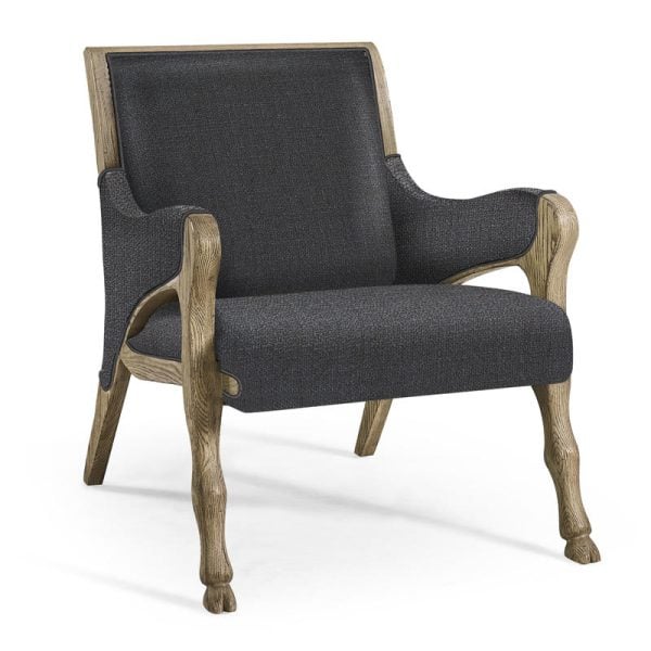 Jonathan Charles 491257-FDO-U3 Echo Canyon Fabric Occasional Chair