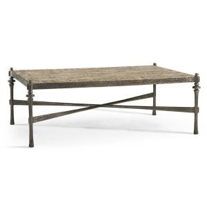 Jonathan Charles 491248-OWH Terravita Cocktail Table