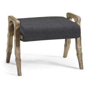 Jonathan Charles 491259-FDO-U3 Echo Canyon Fabric Footstool