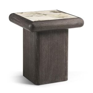 Jonathan Charles 500559-BWP Truett Square Side Table
