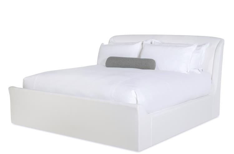 Century Furniture TSA-146-V1 Saint Germain Sleigh Bed King Cream