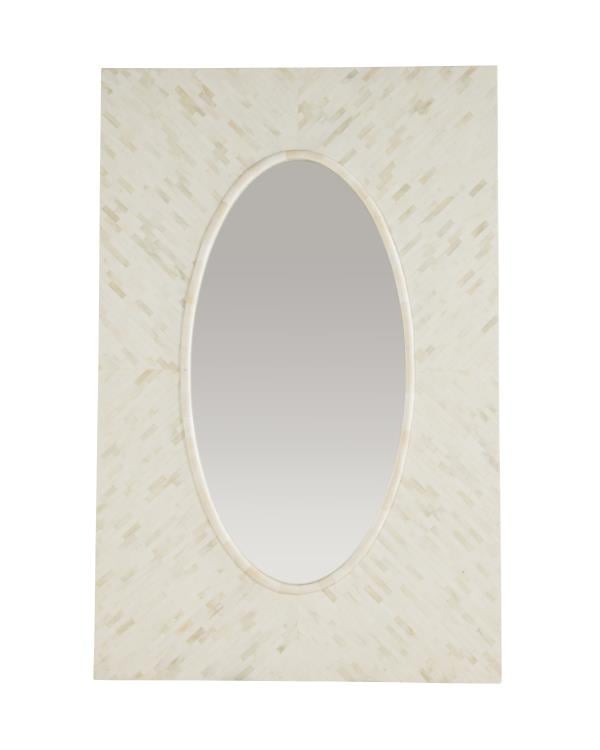 Maitland Smith 8432-28 Large Bone Mirror