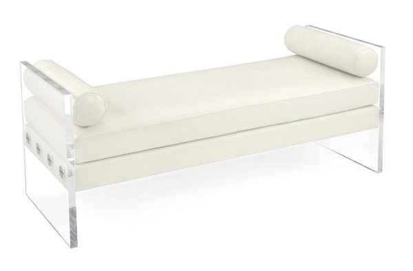 John Richard AMF-1613-WHTE-AS New Park Bench