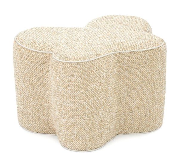 John Richard AMQ-1217-5020-AS Mariposa Large Ottoman - 5020