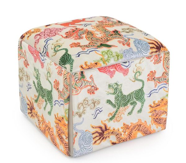 John Richard AMQ-1222-2227-AS  Chelsea Ottoman - 2227