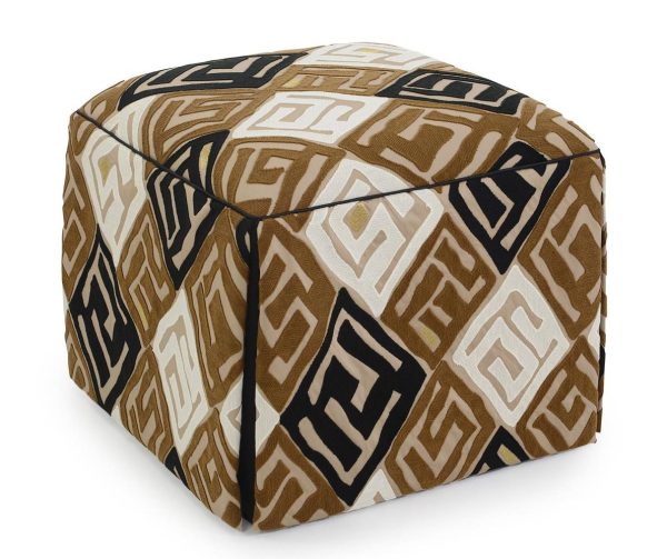 John Richard AMQ-1222-7007-AS Chelsea Ottoman - 7007