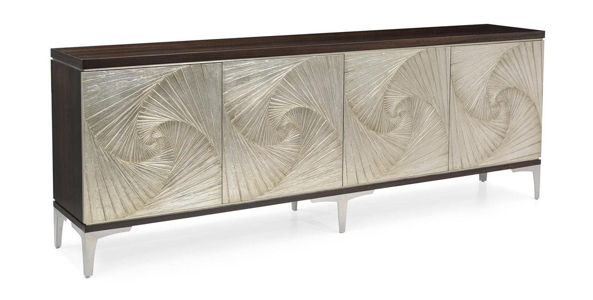 John Richard EUR-04-0662 Rosedale Four Door Cabinet