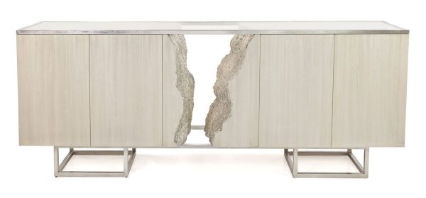 John Richard EUR-04-0808 Terra Four Door Credenza White