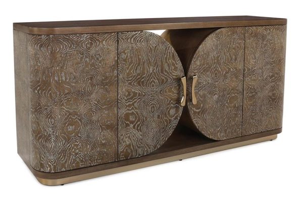 John Richard EUR-04-0829 Swallowtail Four Door Credenza