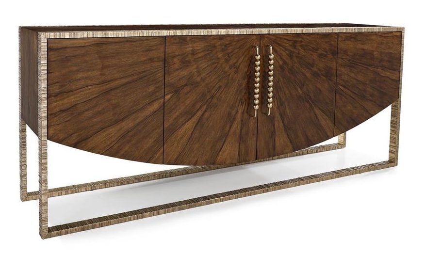 John Richard EUR-04-0853 Korina Four Door Credenza