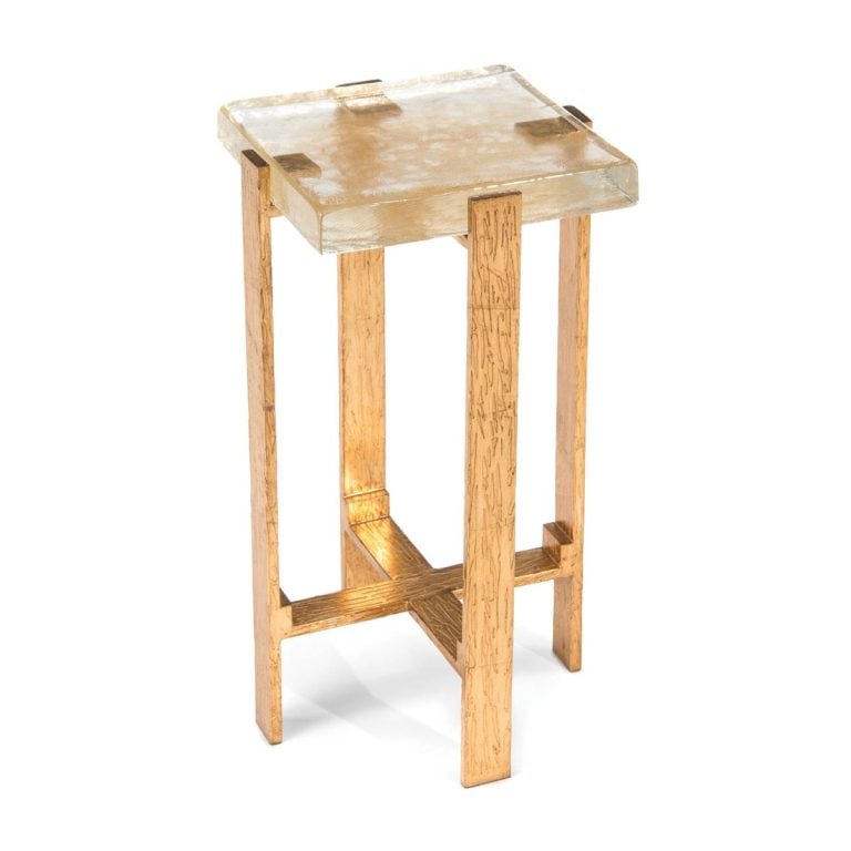 John Richard JFD-0107 Gold Dusted Martini Table