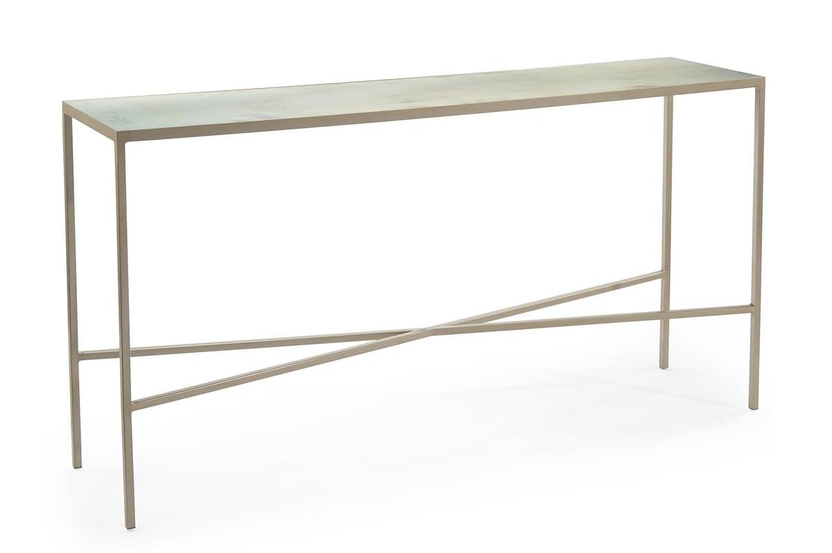 John Richard JFD-0142 Austin A. James Fleur de Sel Sofa Table