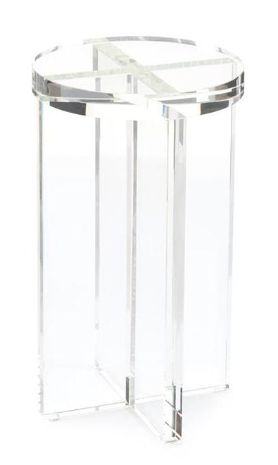 John Richard JRA-10450 Crystal Martini Side Table
