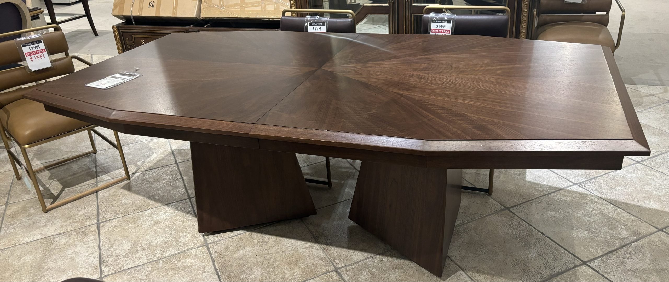 Century Furniture C9H-301 Compositions Dining Table at Factory
