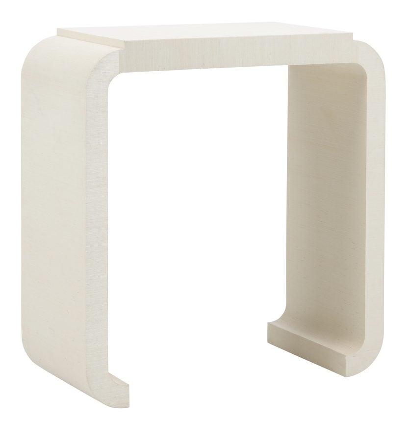 Wildwood Furniture 193078 Notched Waterfall Console Grasscloth