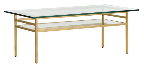 Chelsea House 385967 Treasury Coffee Table Gold