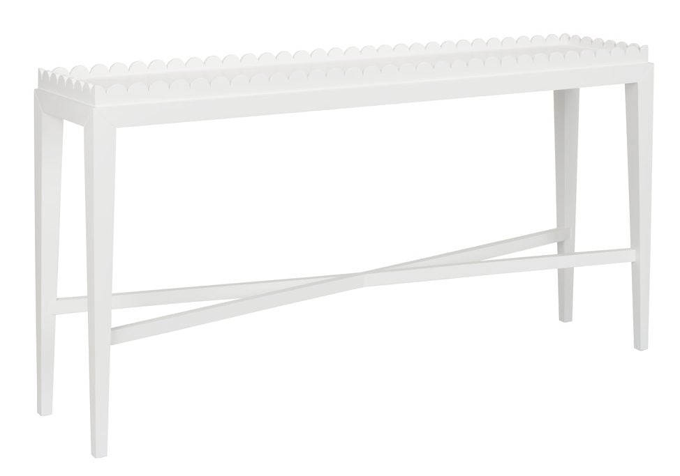 Wildwood Furniture 400065-CUSTOM Scallop Console Table