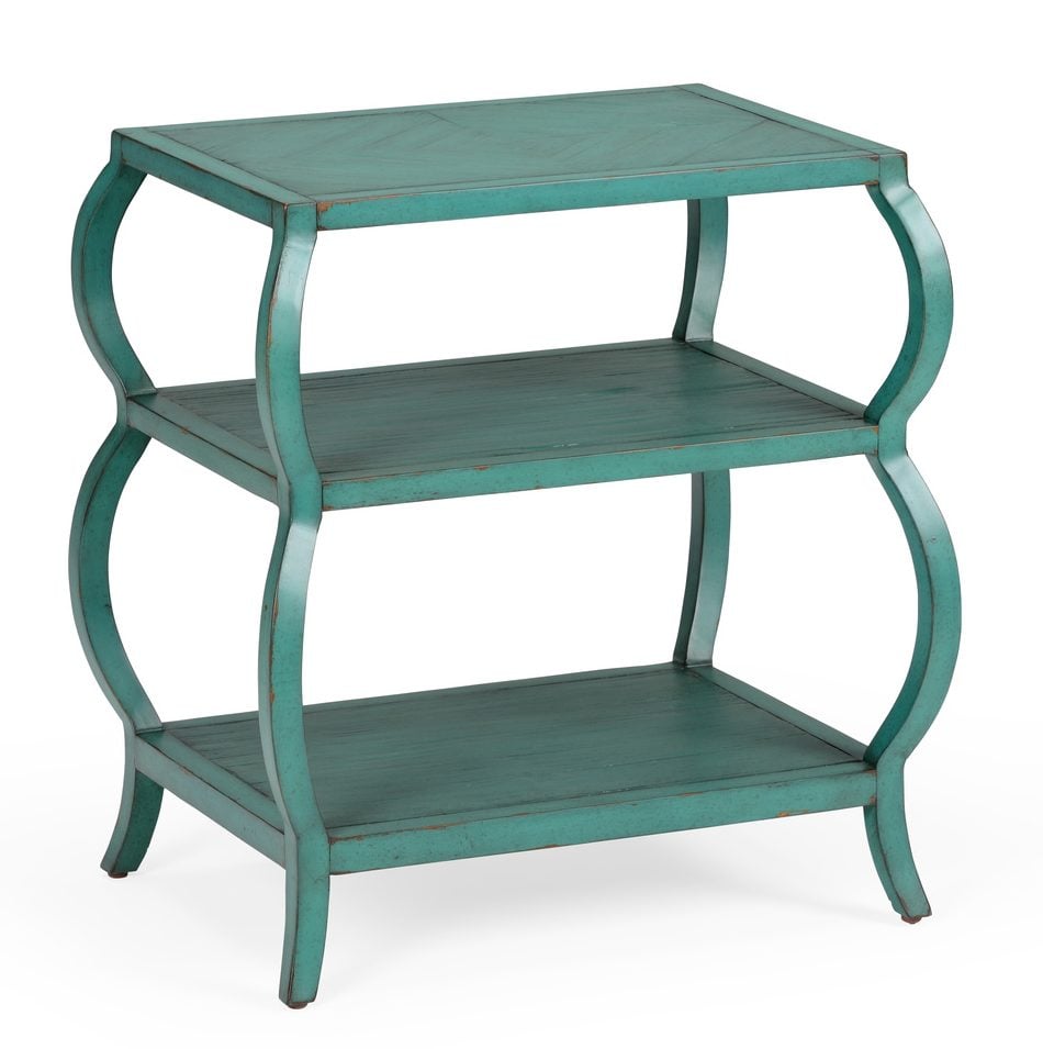 Wildwood Furniture 490125 Kate Tiered Table Teal