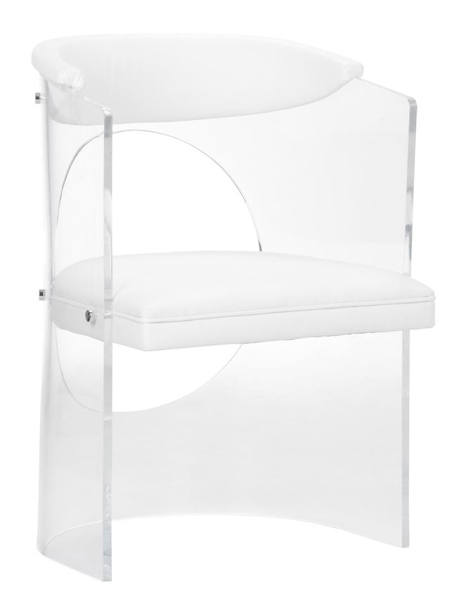 Wildwood Furniture 490625 Baran Barrel Back Chair White