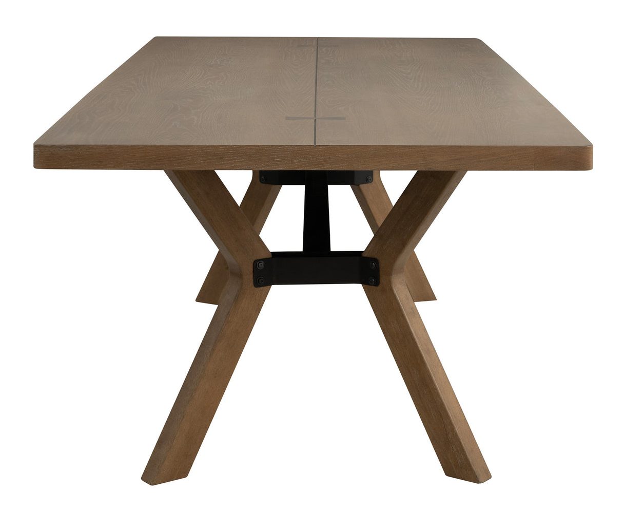 Flexsteel W1077-831 Millwork Rectangular Dining Table - Hickory Park ...