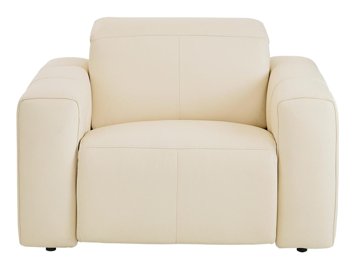 Bassett Club Level 3734-P0L Airy Wallsaver Power Recliner Linen Leather