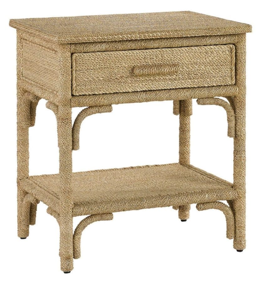 Currey and Company 3000-0085 Olisa Rope Nightstand Currey and Company 3000-0085 Olisa Rope Nightstand