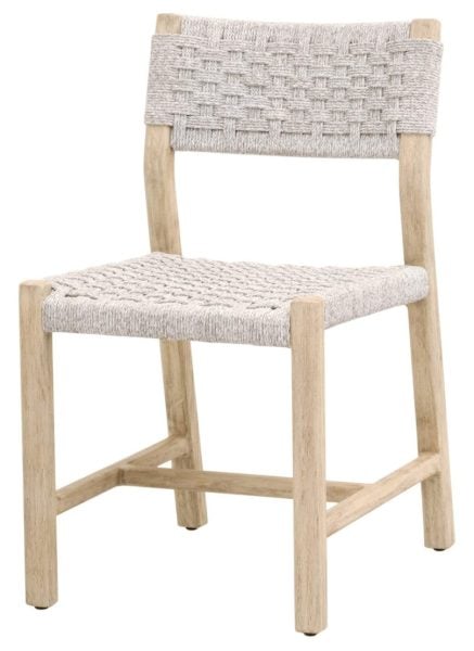 Essentials For Living 6835.WHT/W-ET Kitts Indoor Outdoor Dining Chair