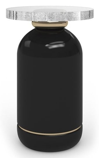 Caracole Furniture CLA-024-415 Gelee Accent Table Chocolate