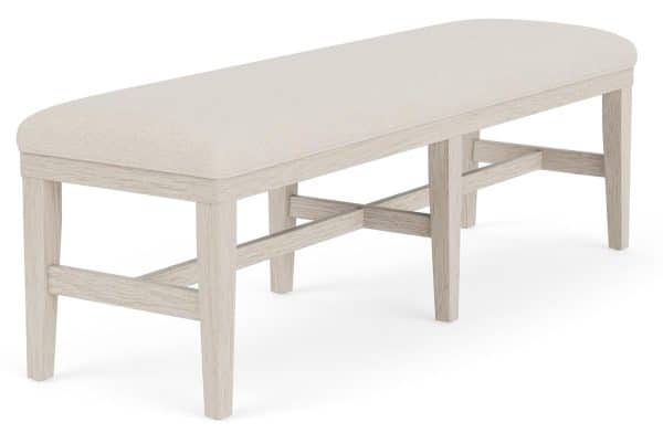 Riverside Furniture 79455 Glenndale Upholstered Dining Bench