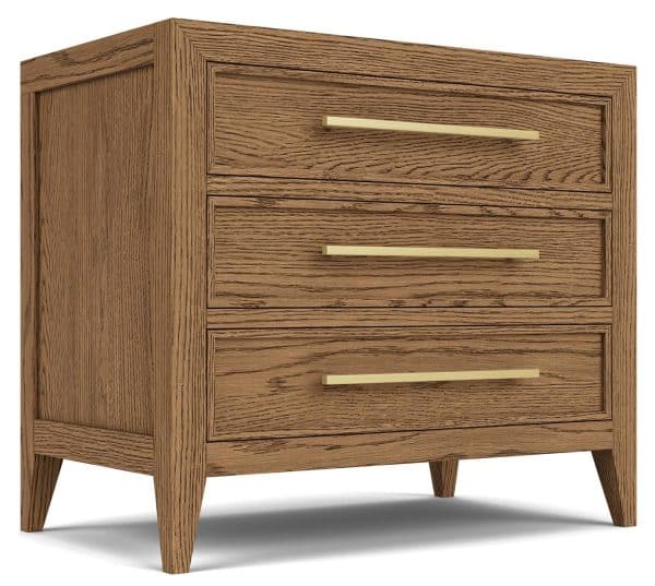 Riverside Furniture 51869 Halbrooke Three Drawer Nightstand