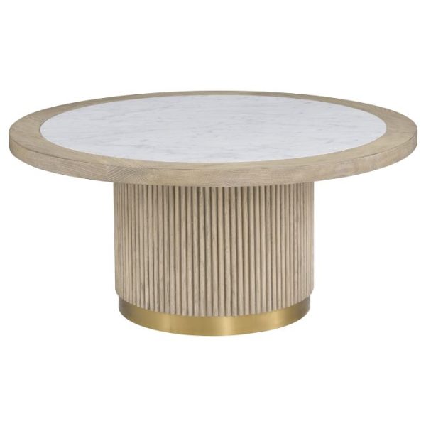 Fairfield M030-CK-T Everett Large Round Bunching Cocktail Table