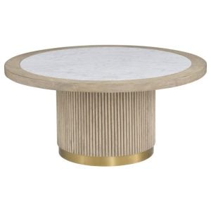 Fairfield 8030-CK Everett Large Round Bunching Cocktail Table