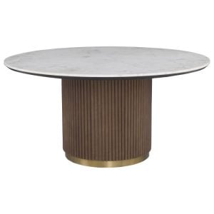 Fairfield 8072-60-T Dimitri 60 inch Round Dining Table Top Only