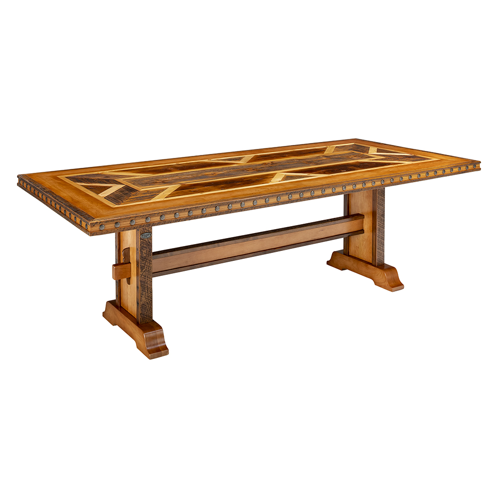Western Heritage WH2003 Ghostwood Rectangle Dining Table 72 inch ...