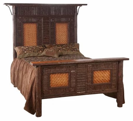 Old Hickory BR313-QU Big Ranch Panel Bed Queen