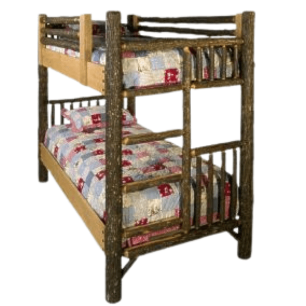 Old Hickory Furniture BB313 Old Hickory Classic Bunk Bed Twin over Twin Old Hickory Furniture BB313 Old Hickory Classic Bunk Bed Twin over Twin