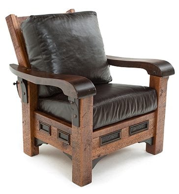 Green Gables Furniture 30871 Red River Lounge Chair-Shown In Morris Style