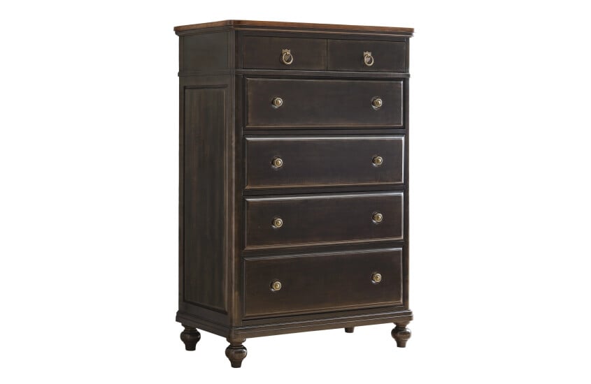 Kincaid Furniture 487-216B Harrison Drawer Chest Black