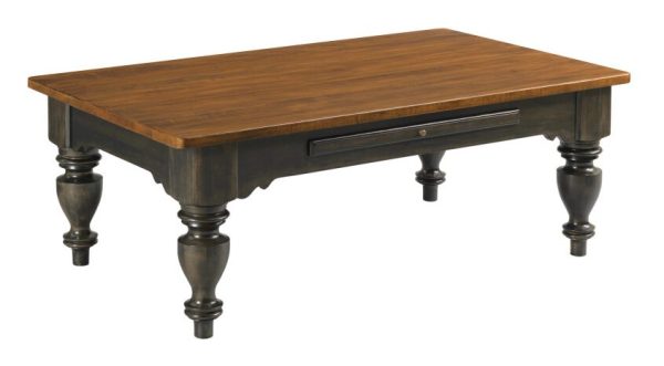 Kincaid Furniture 487-910B Kitridge Rectangular Coffee Table Black