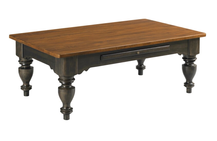 Kincaid Furniture 487-910B Kitridge Rectangular Coffee Table Black