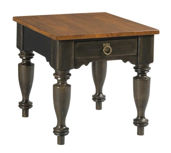 Kincaid Furniture 487-915B Kitridge End Table Black