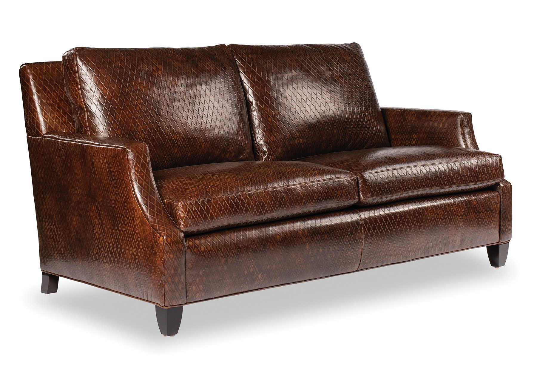 Honette Wide Stole （Natural） Hancock and Moore CJ6917-2 Janet Apartment Sofa - Hickory