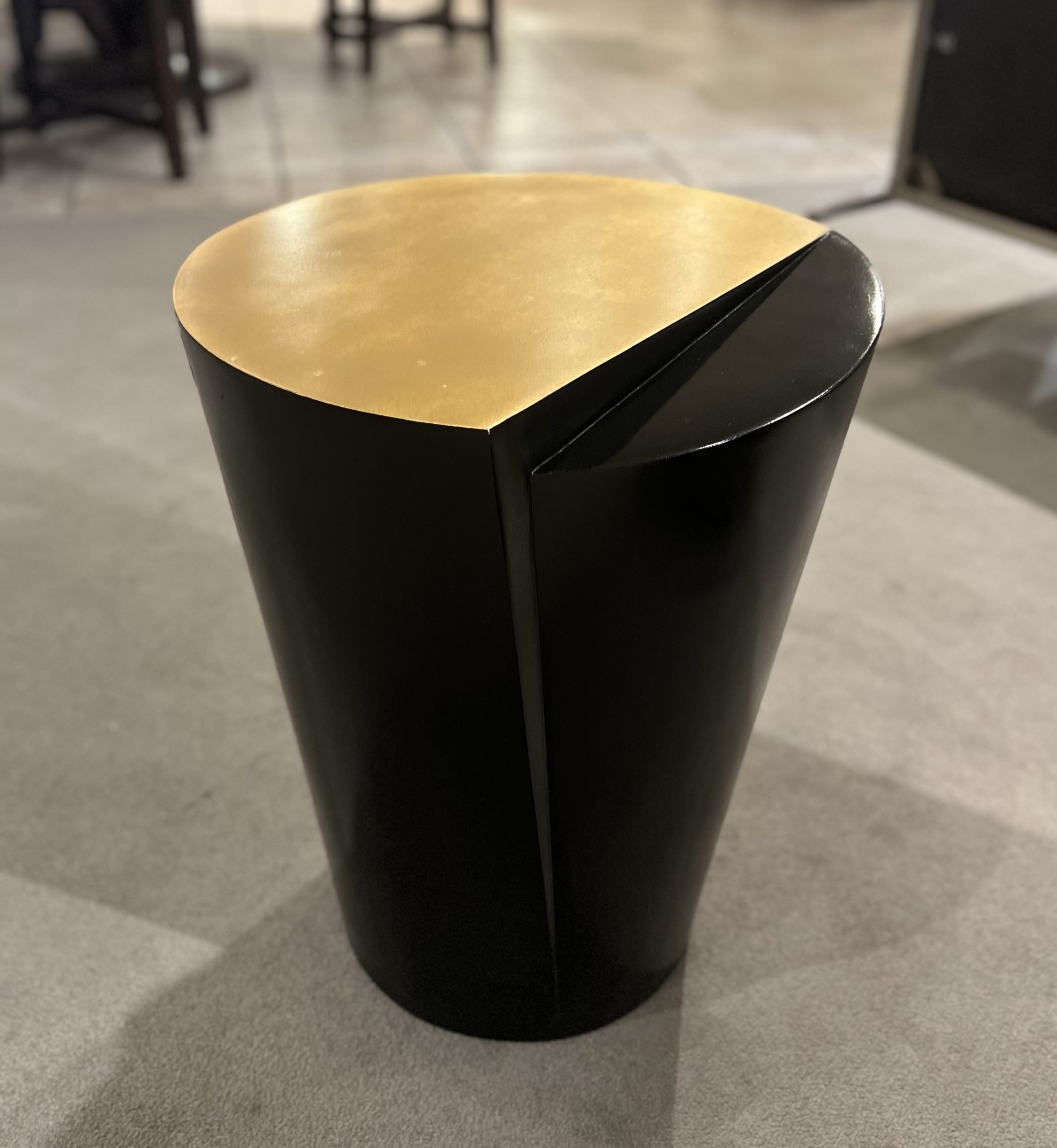 Maitland-Smith 8346-32B/110 Conical Spot Table - Black